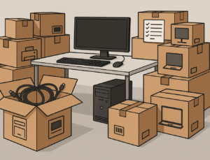 Besonderheiten eines IT-Umzuges