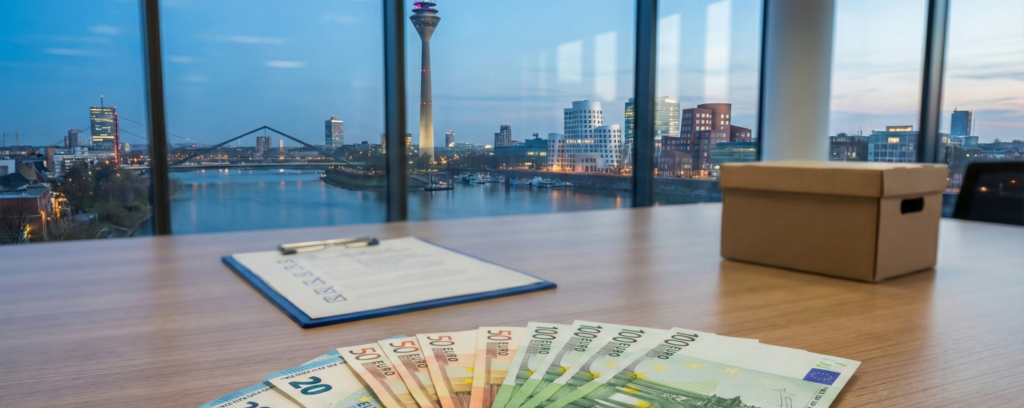 was kostet ein Umzug in Düsseldorf?