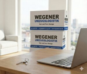 Umzugskartons in einer neu bezogenen Wohnung