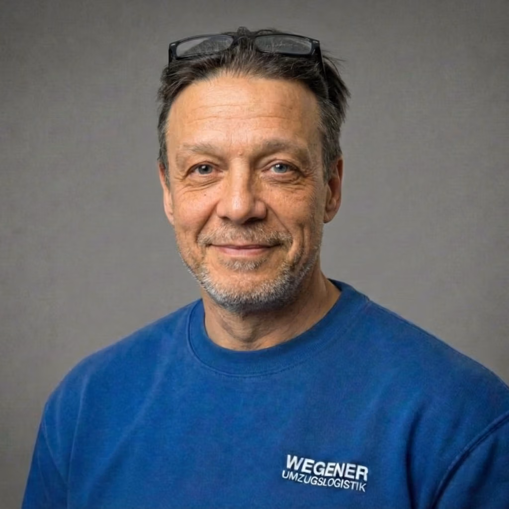 René Wegener, Inhaber von Wegener Umzugslogistik und Experte für Umzüge in Köln und Düsseldorf.